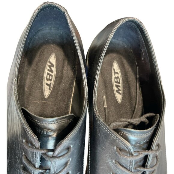 MBT Kabisa Black Leather Dress Derby Toning Derby Shoes Mens Size 11-1.5 Rocker main image 15